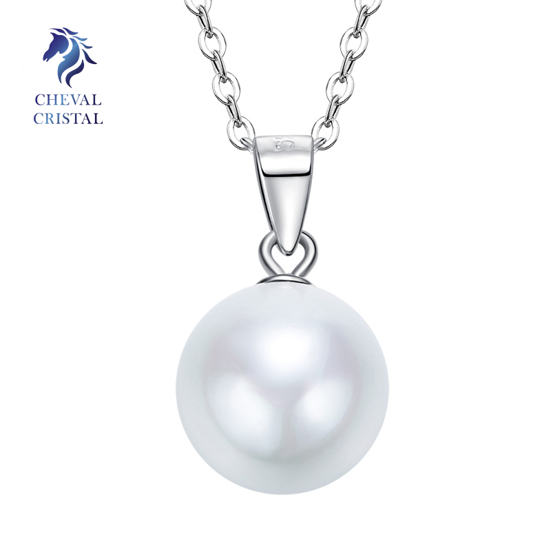 925 silver pearl necklace