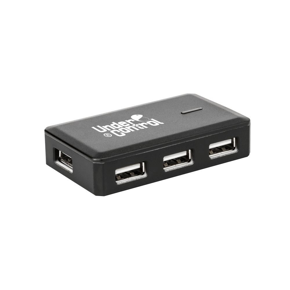 Edelsteen speelgoed binnen Under Control PS4 USB 4 poorts USB hub met stopcontact aansluiting - 4