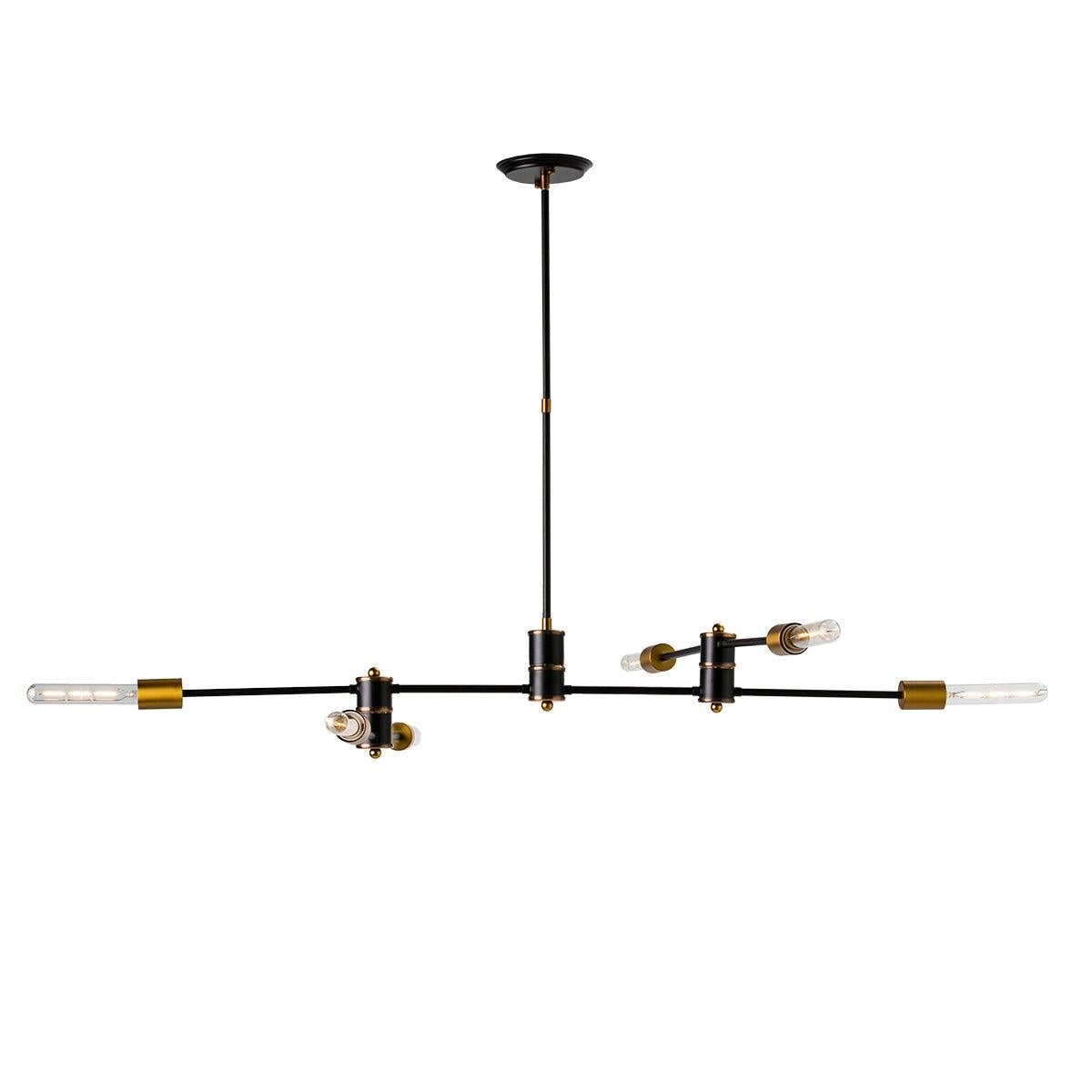 schild onaangenaam Bourgondië Zwart metalen plafondlamp – Forhaus - Design & Store