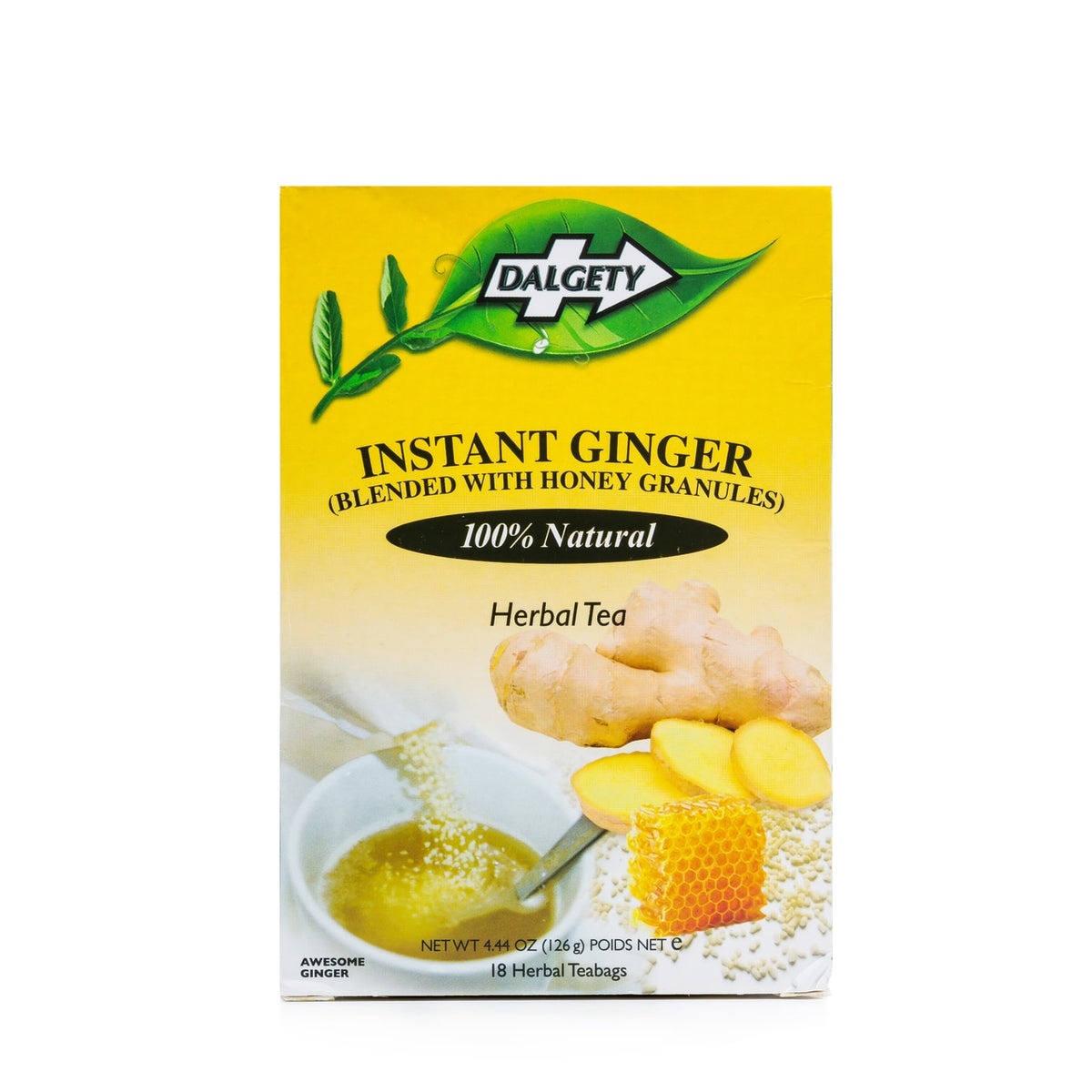 Dalgety Instant Ginger Herbal Infusion Carton 126g Dalgety Teas 0060