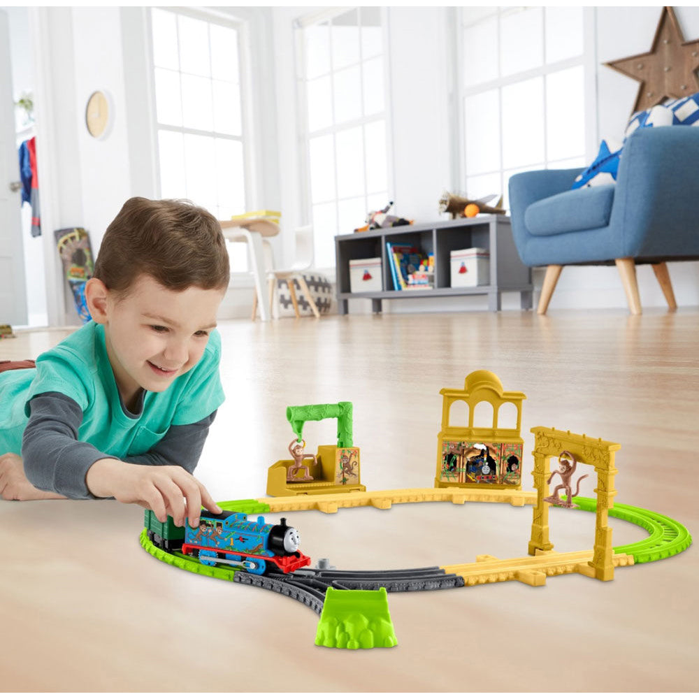 thomas trackmaster monkey palace set