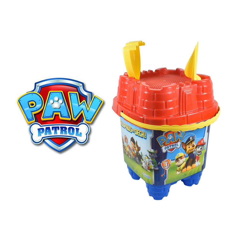 paw patrol beach bucket