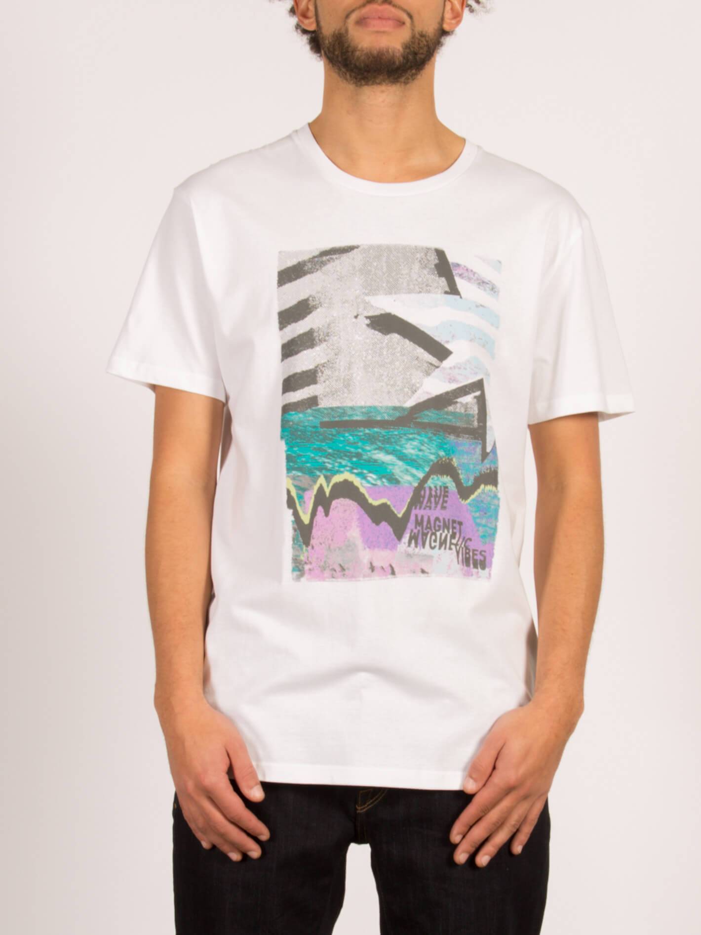 T-Shirt Mag Vibes Basic - White