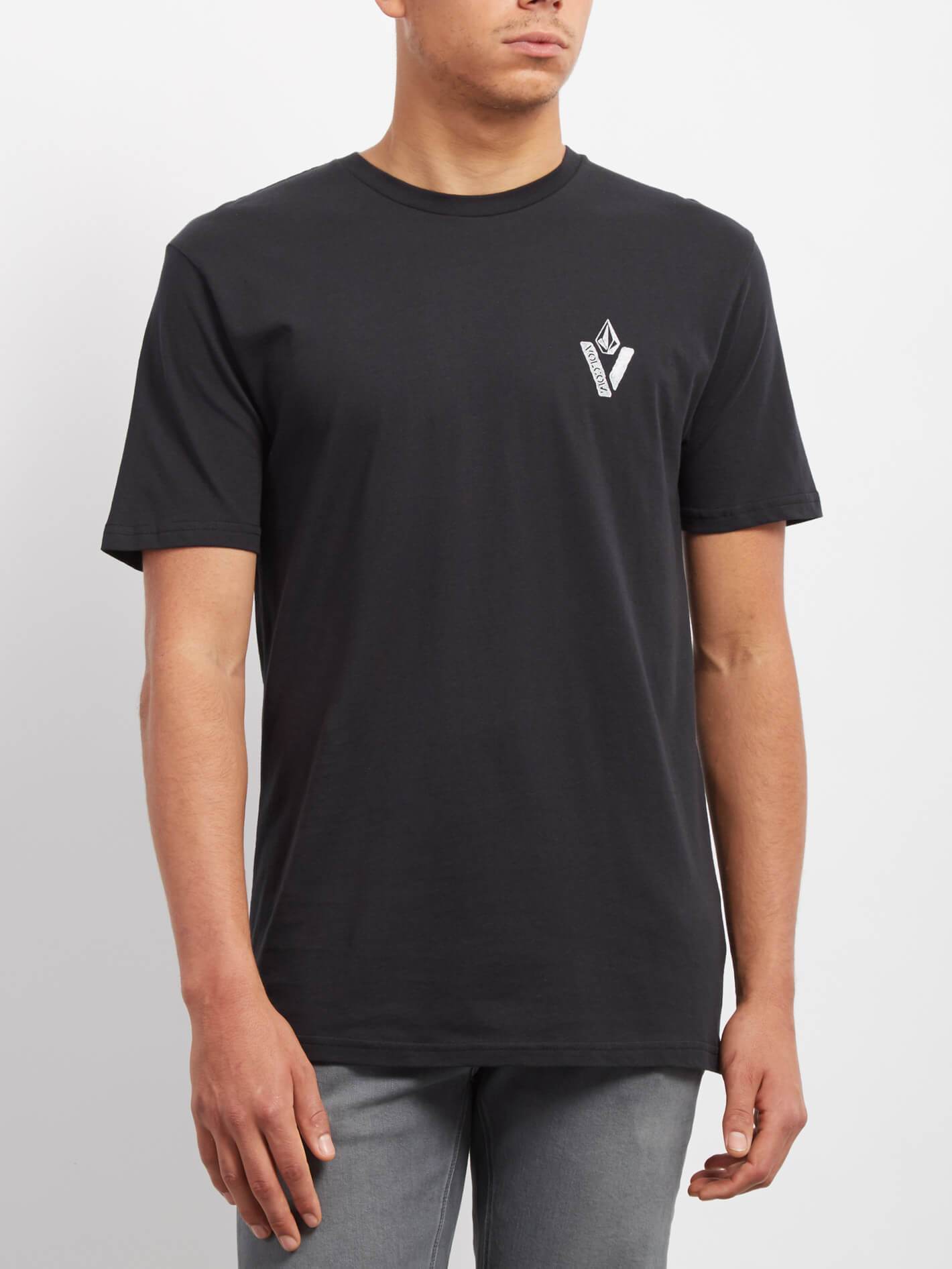 Cut Out T-shirt - Black