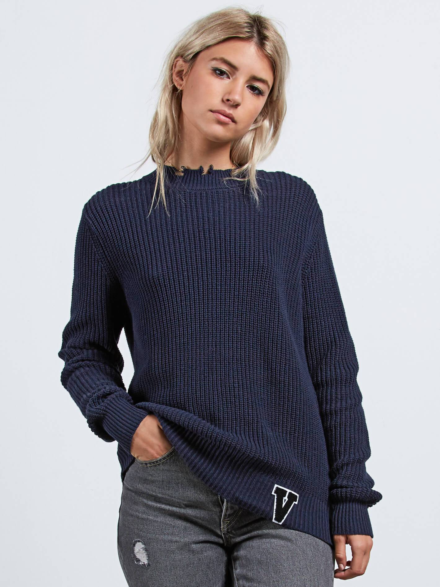 Snatch Pullover - Sea Navy