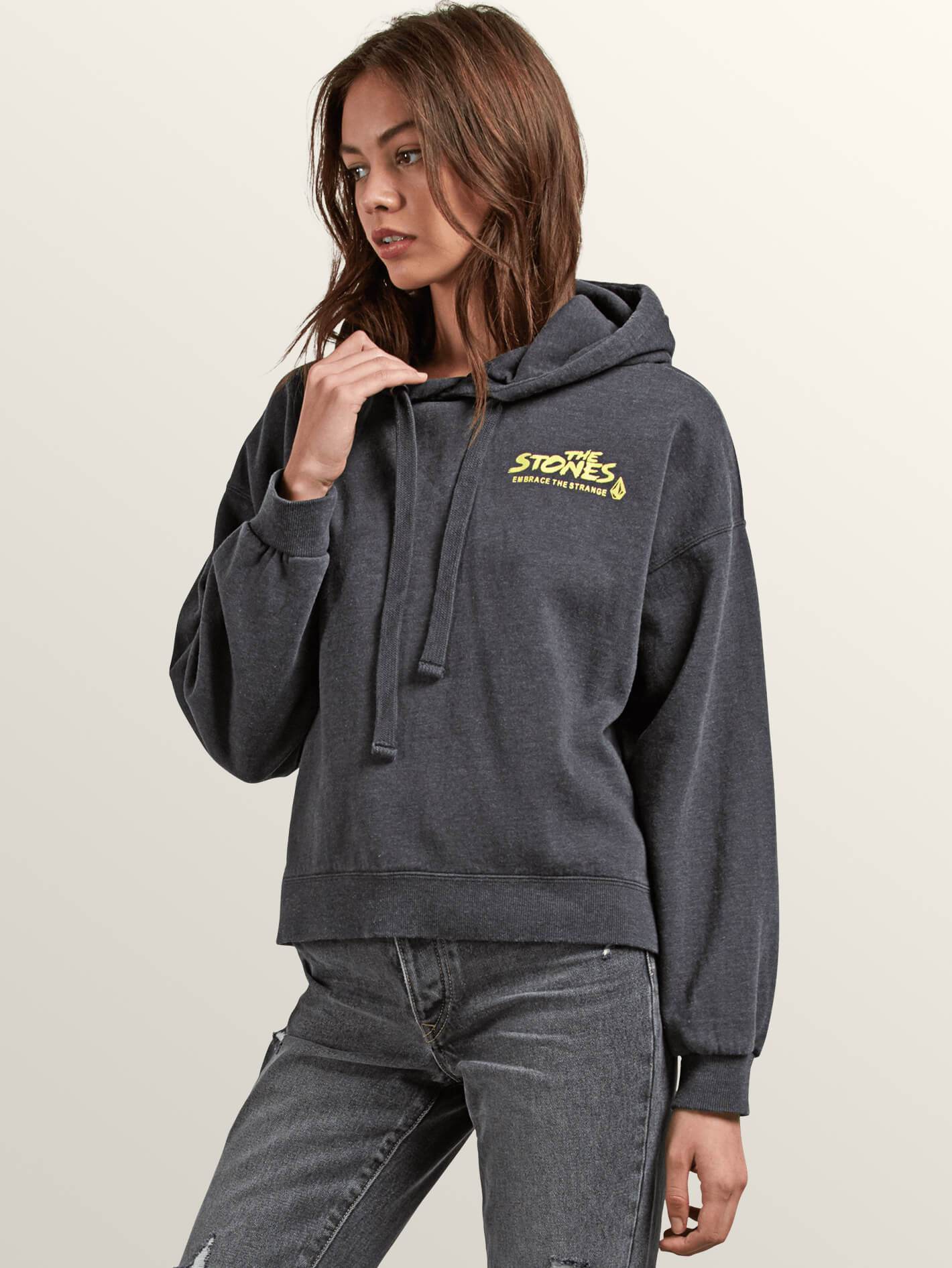 Knew Wave Hoodie Sweatshirts - Black