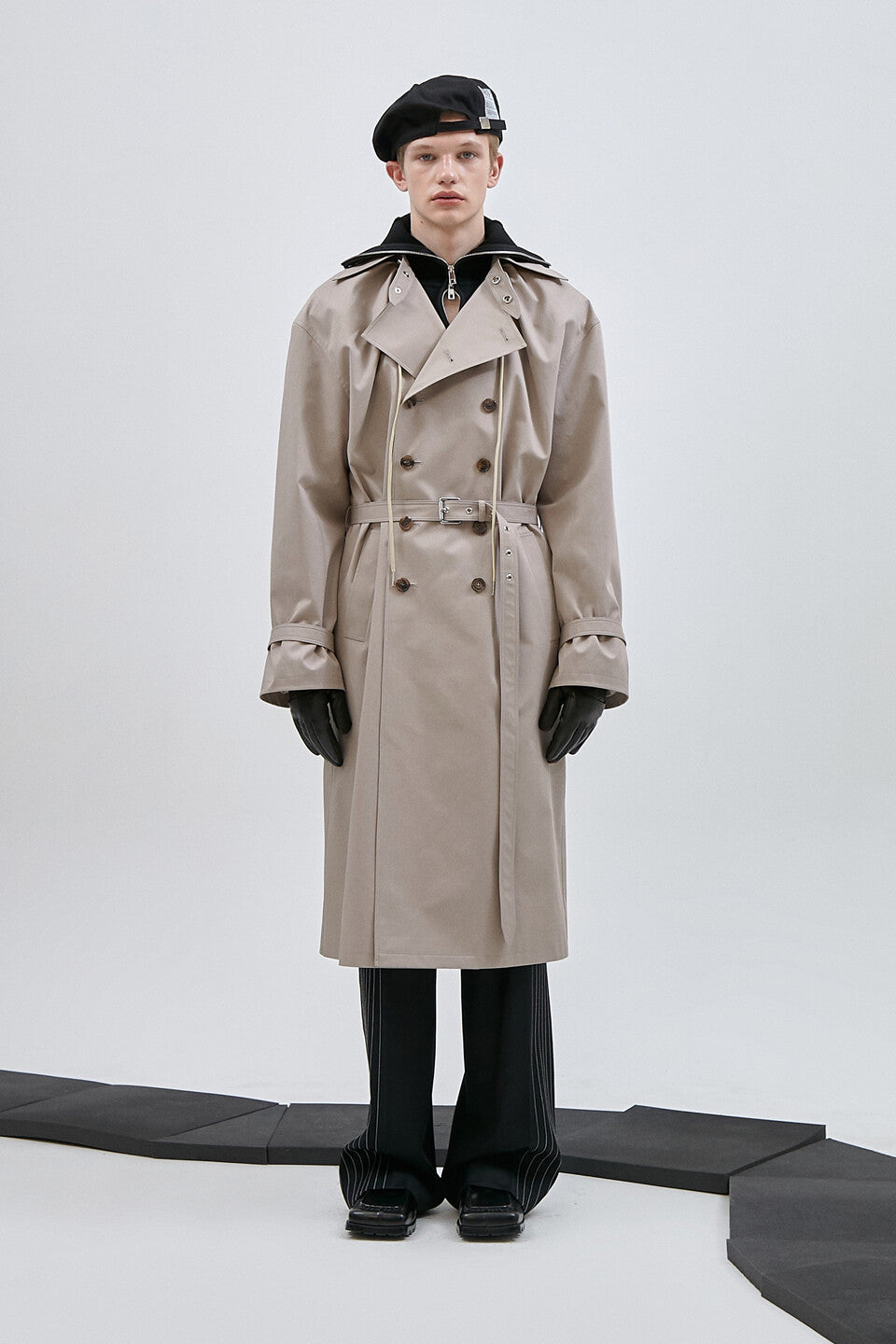 Neuin Trench Coat トレンチコートボンバージャケット – Andesine