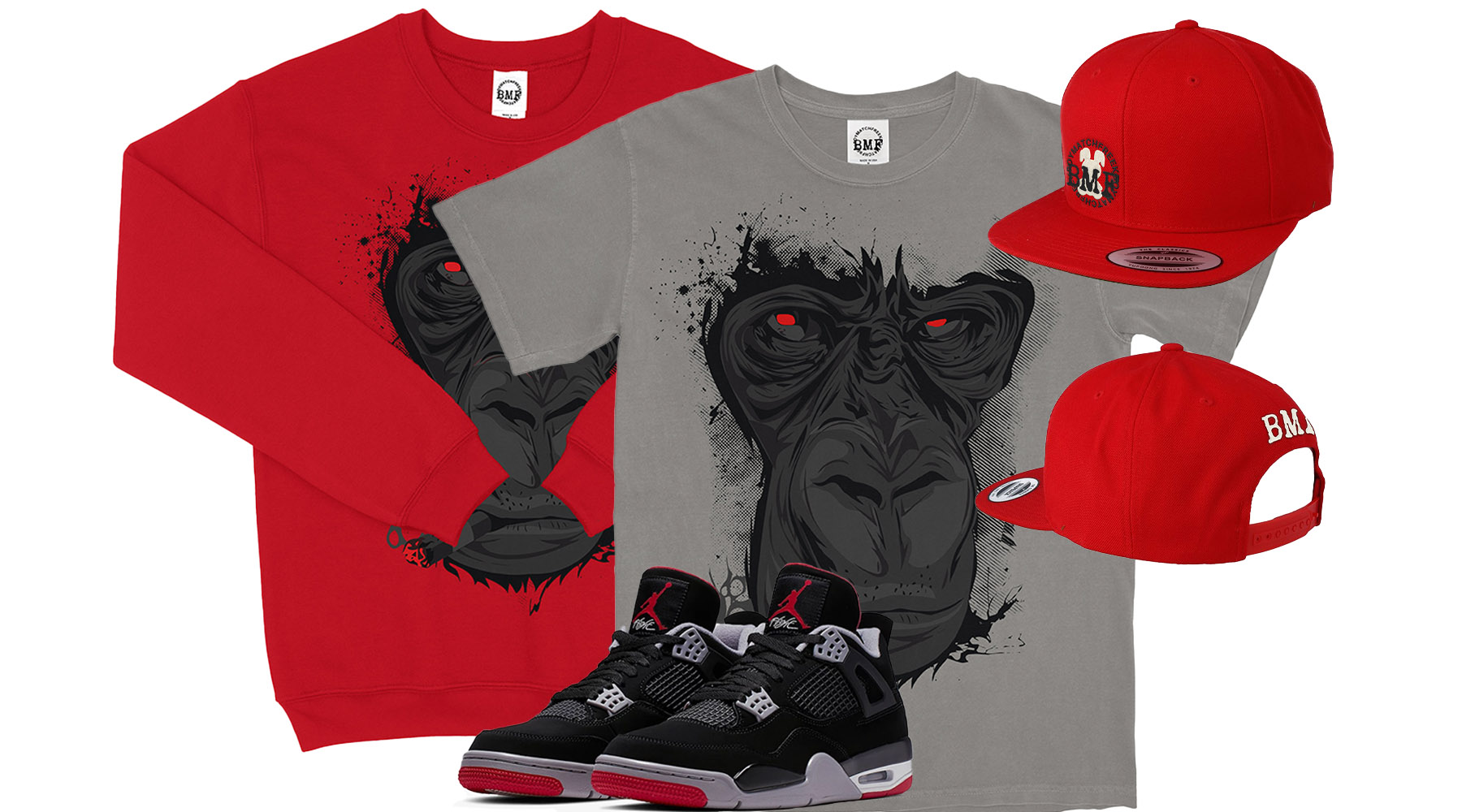 bred 4 shirts