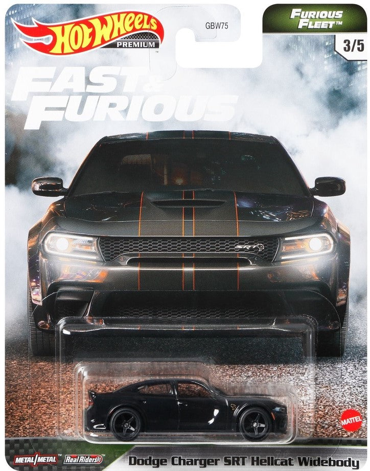 Hot Wheels Fast & Furious Furious Fleet Dodge Charger SRT Hellcat