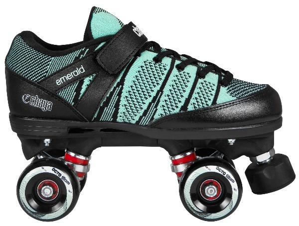 Chaya Emerald Soft Outdoor Fitness Roller Skates 