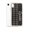 Coque pour iPhone Bogolan Noir et Blanc