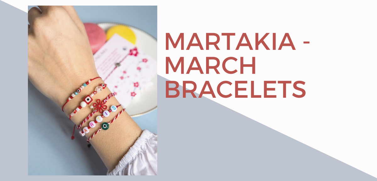 cotton traditional march bracelets martis bracelets Greek spring Bracelets Wish bracelets 25x martakia