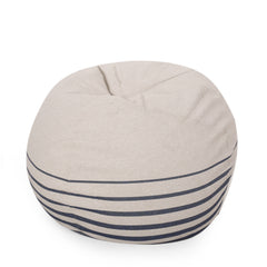 Natural/Navy Stripes