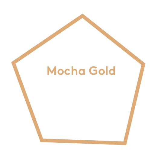 Mocha Gold flavour definer pentagon