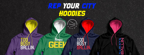 Rep Your City Hoodies