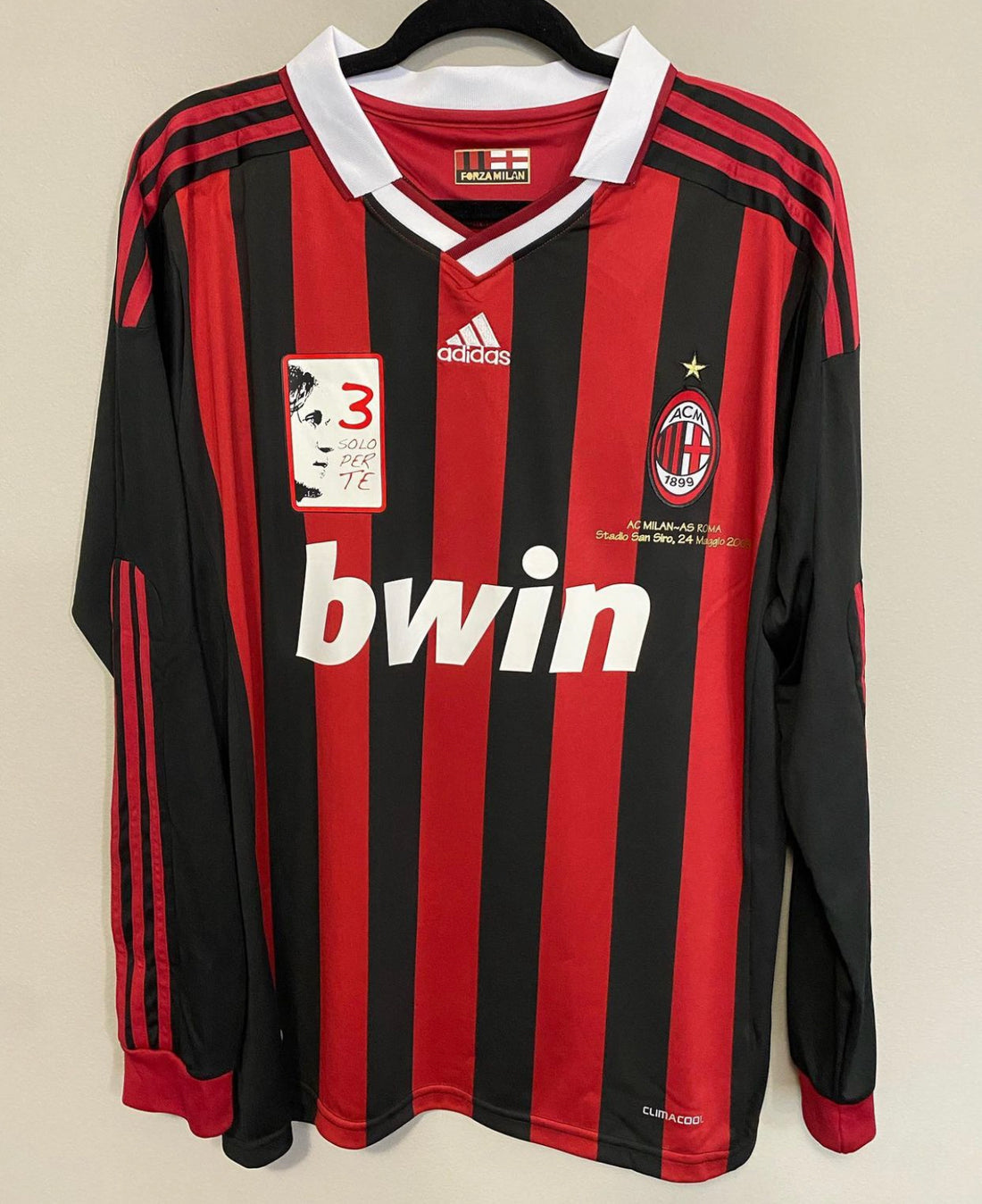 AC Milan 08/09 Long Sleeve Jersey –