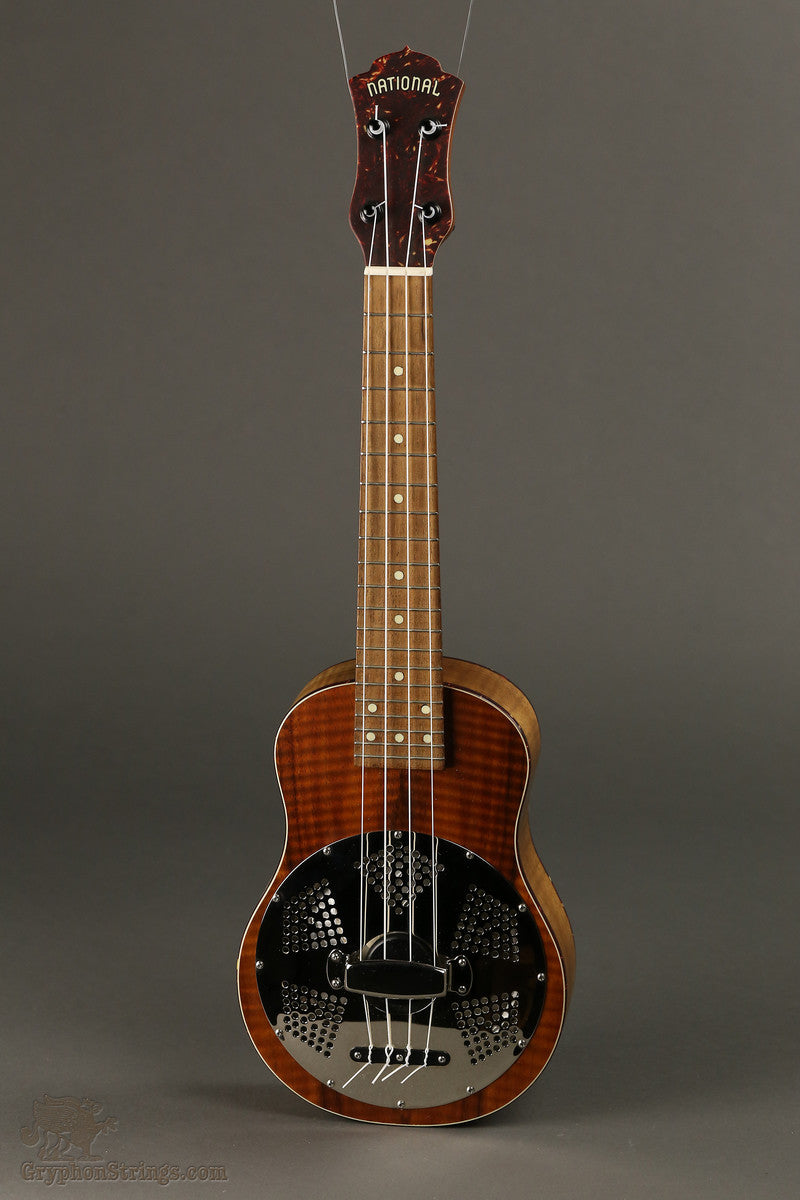 National Reso-Phonic Koa concert Ukulele Resophonic New