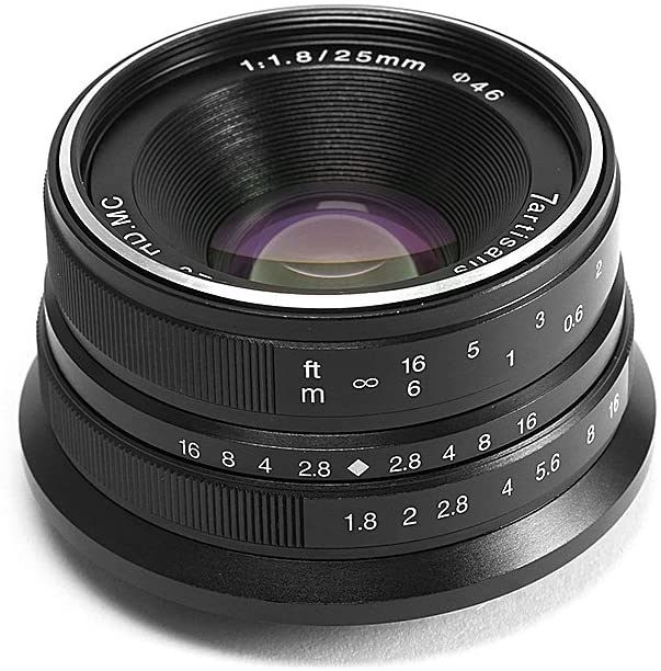 七工匠 25mm F.1.8 単焦点レンズ Canon EF~M EOS-M用