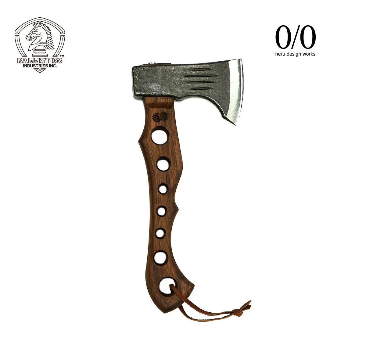 バリスティックス DRILLED HAND AXE II ウォルナット-