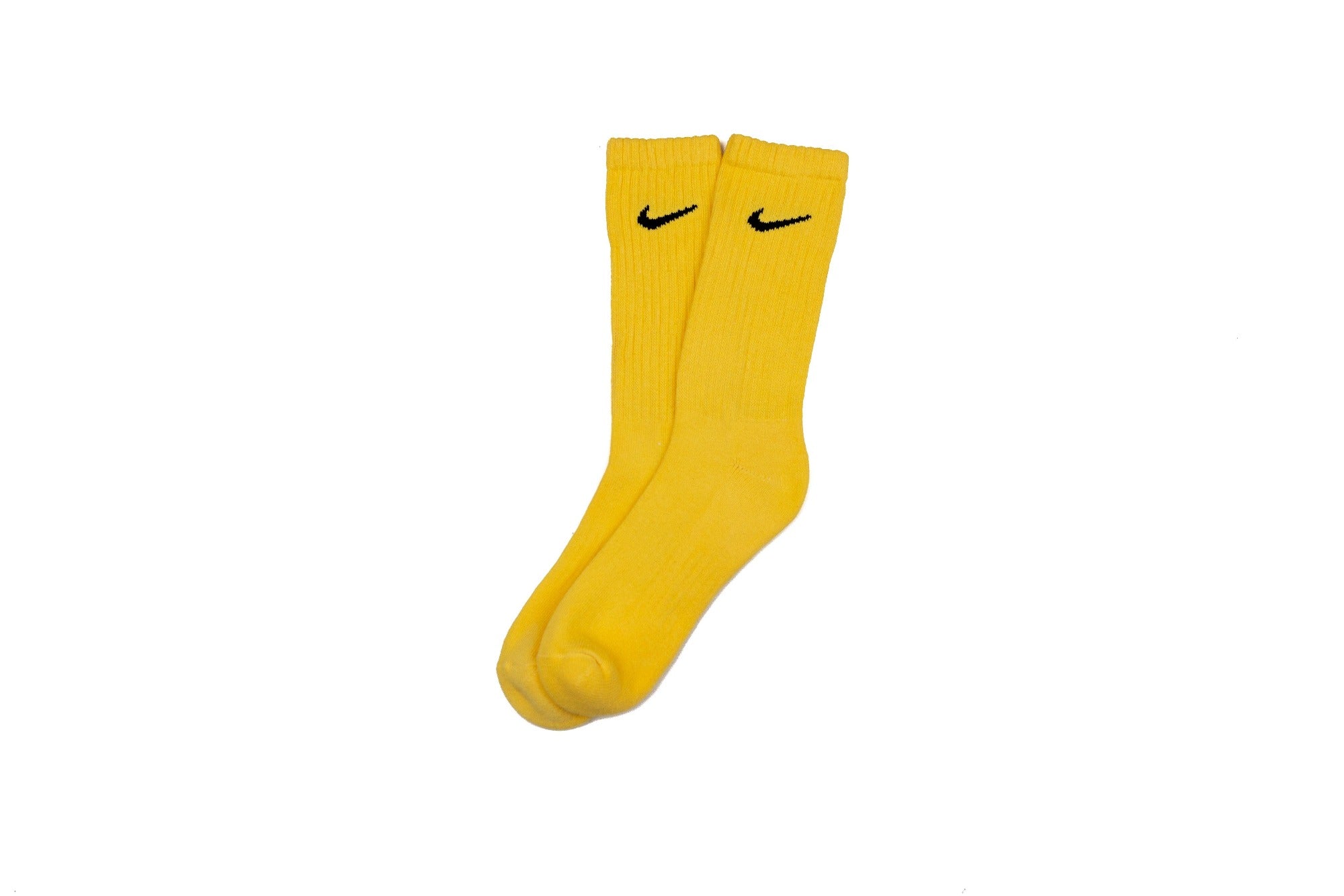 nike socks yellow