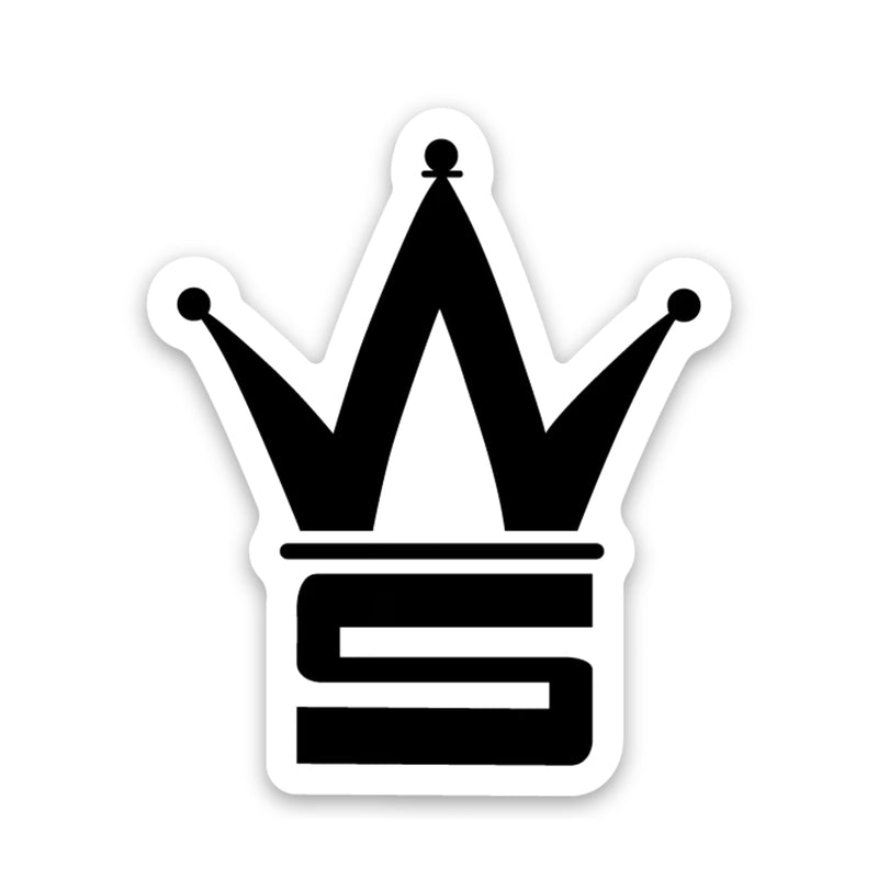 World Star Crown sticker decal vinyl worldstar video logo.