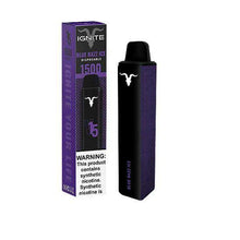 Blue Razz Ice Ignite V15 Disposable Vape Pod - The Smoke Plug