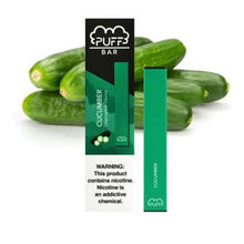 Puff Bar Cucumber Disposable Vape Pod - The Smoke Plug