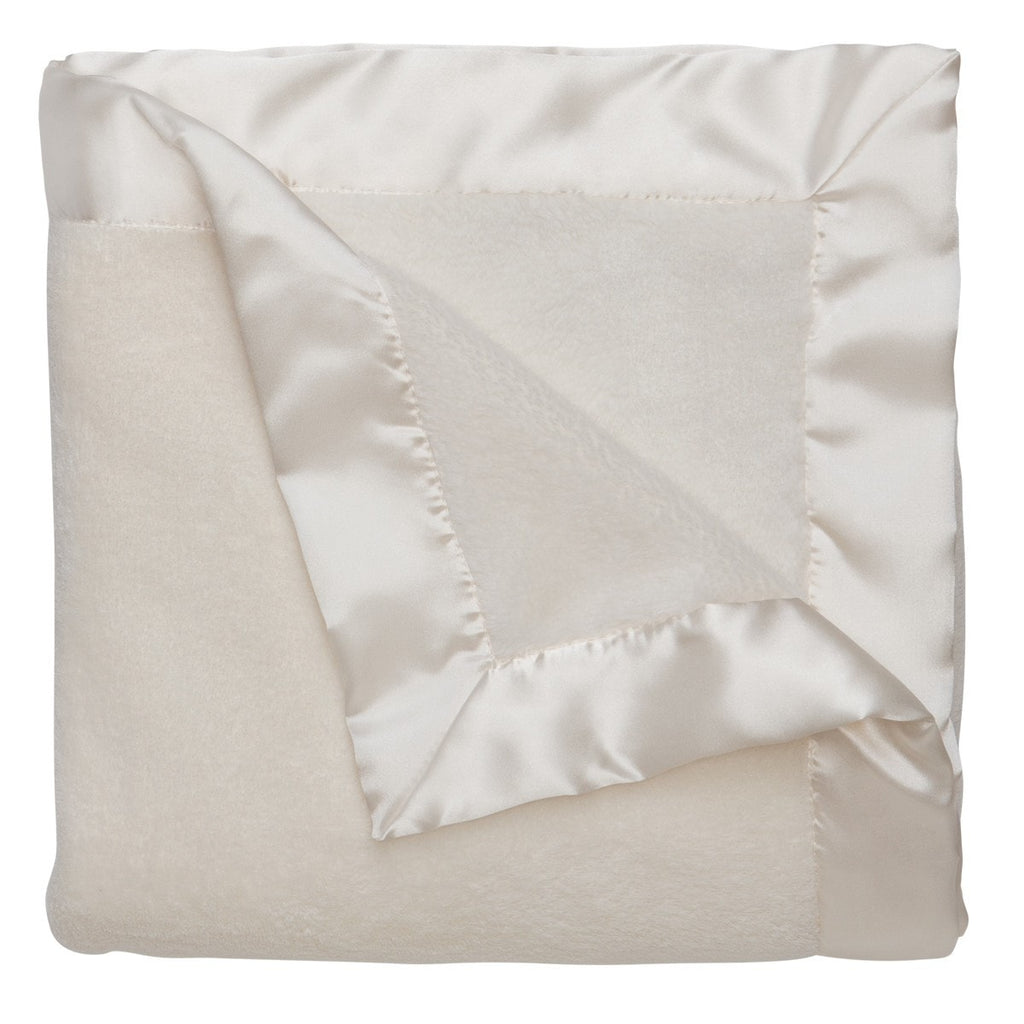 BABY Blanket TADPOLES Pink PURPLE White Soft Plush ...