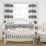 Gray Monogram Basics - liz-and-roo-fine-baby-bedding.myshopify.com - 1