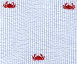 Chesapeake Seersucker Lumbar Pillow - One Left - liz-and-roo-fine-baby-bedding.myshopify.com - 1