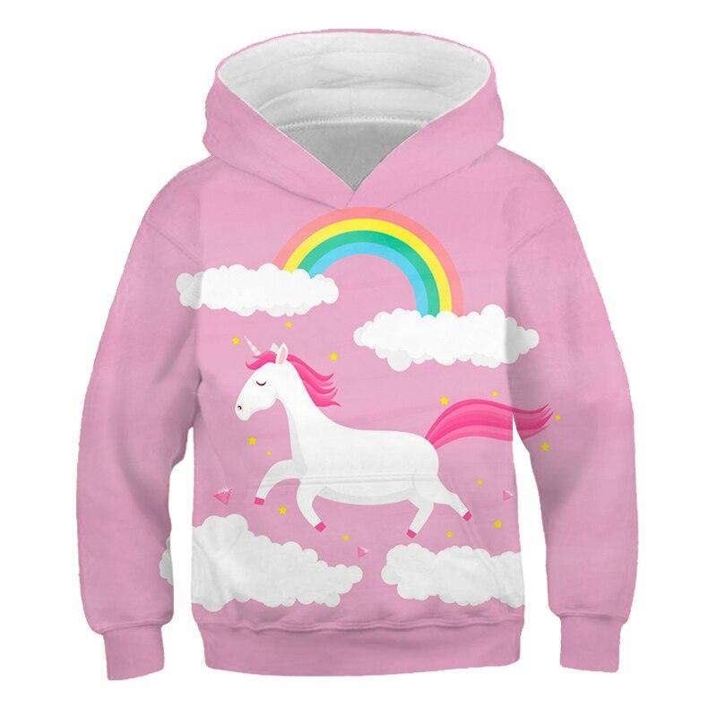 boicotear Bloquear Falsedad Sudadera de unicornio niña rosa | Paraíso de los unicornios