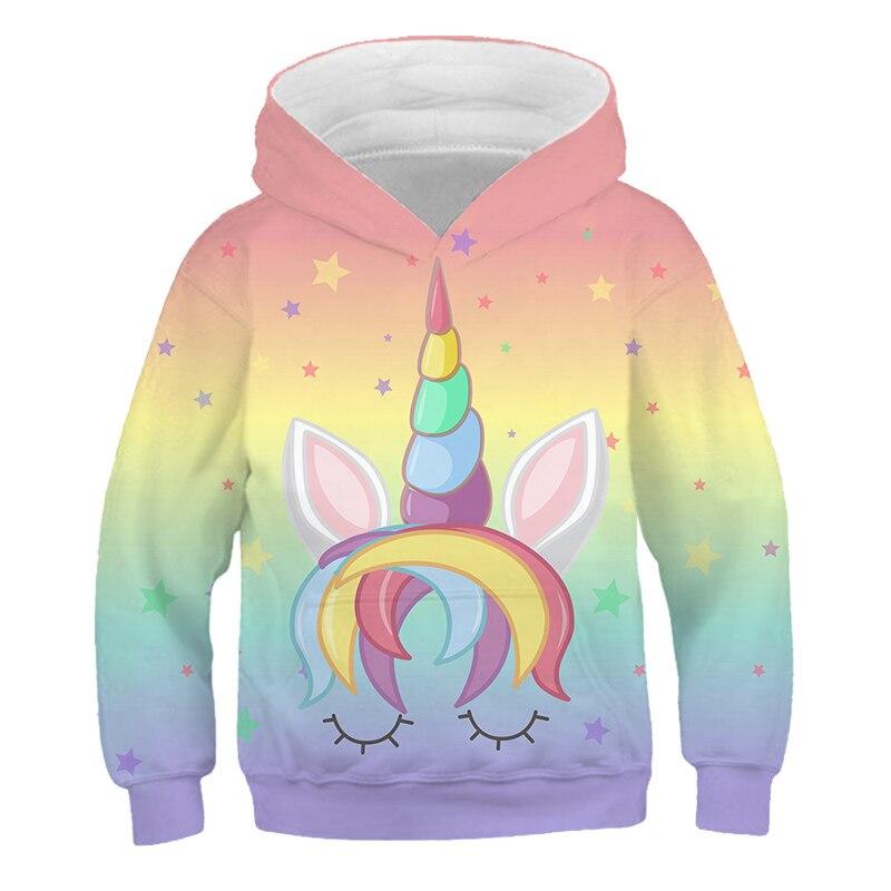 Sudadera unicornio para niños multicolor Paraíso de los unicornios