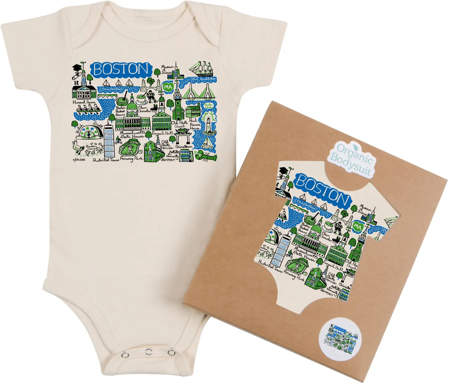 About Me Baby Entering Charlestown Onesie Mockingbird Baby & Kids Boutique