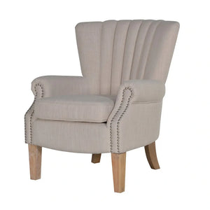 Imelda Linen Armchair