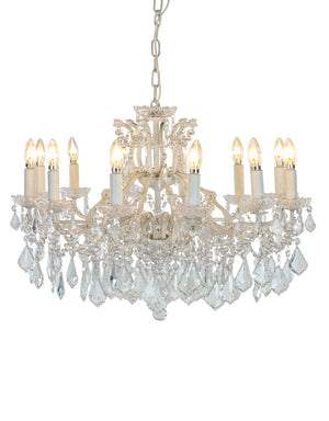 Antique White Kingsley Chandelier - 3 Sizes