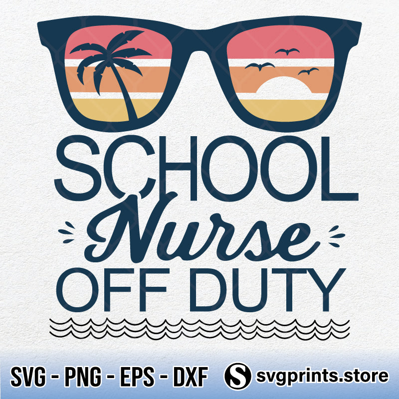 SVG dxf eps and png Files for Cutting Machines Cameo Cricut Youre Not Going Home Get Back To Class School Nurse On Duty SVG Cutting File