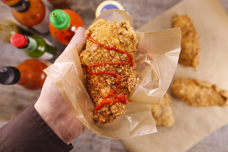 Boneless Fried Chicken With 12 Herbs And Spices Recipe Rachael Ray