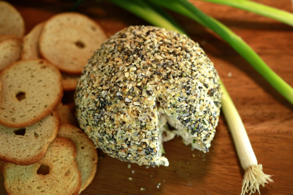 Everything Bagel Cheeseball Recipe Rachael Ray