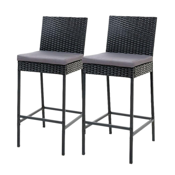 padded outdoor bar stools