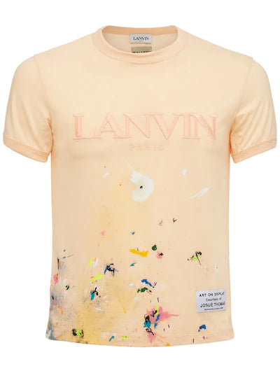 GALLERY DEPT X LANVIN RELAXED HAND PAINTED WASHED T-SHIRT