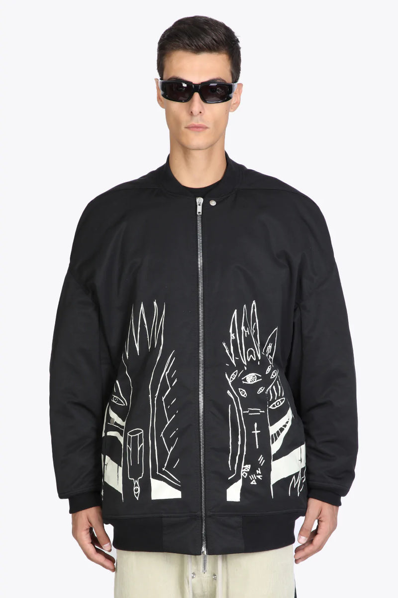 Rick Owens DRKSHDW Jumbo Flight Bomber Jacket – Acroera