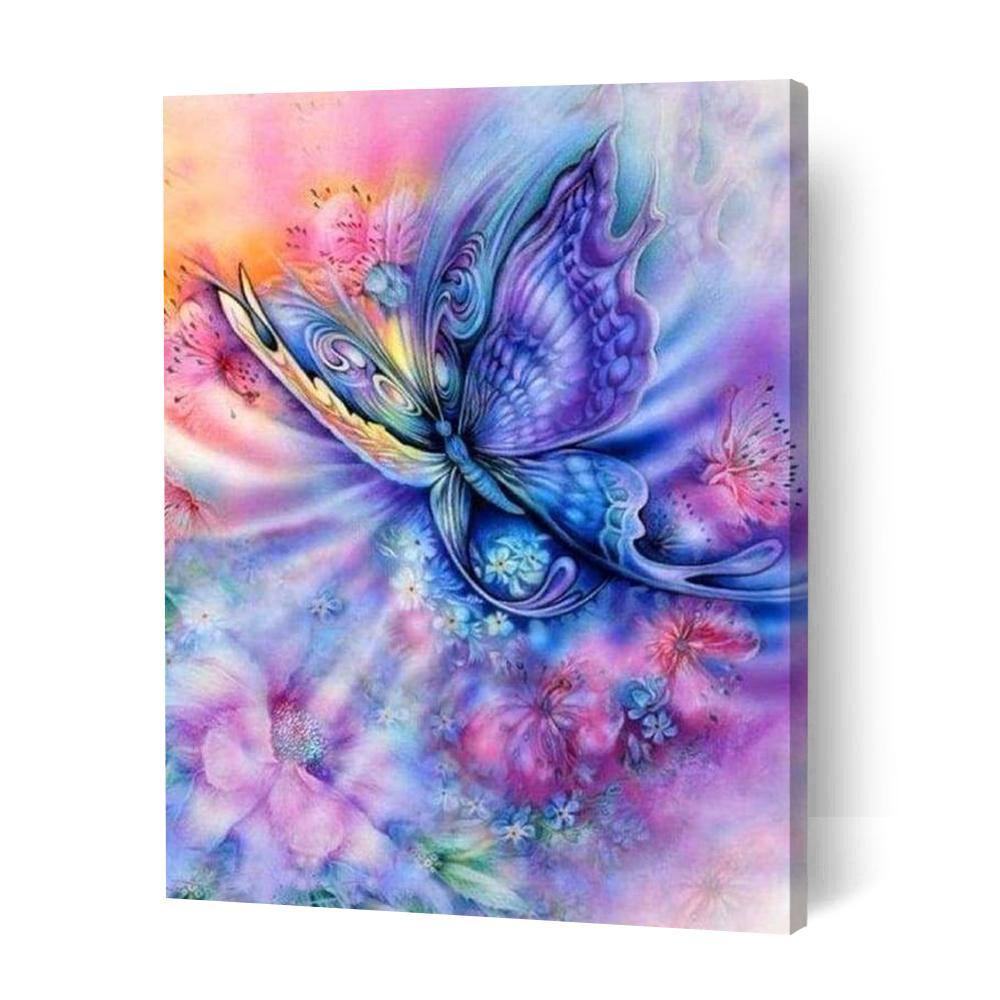Colorful Butterfly - Fisher Paint By Number Kits Australia