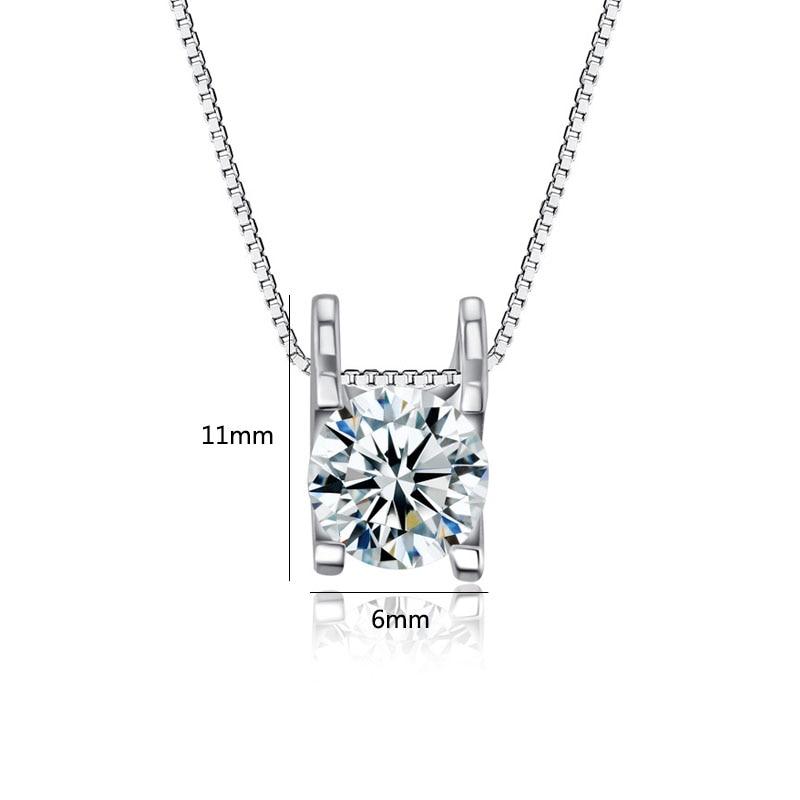 51 My-jewellery 925 Silver Fashionable Zirconia Necklace 20 