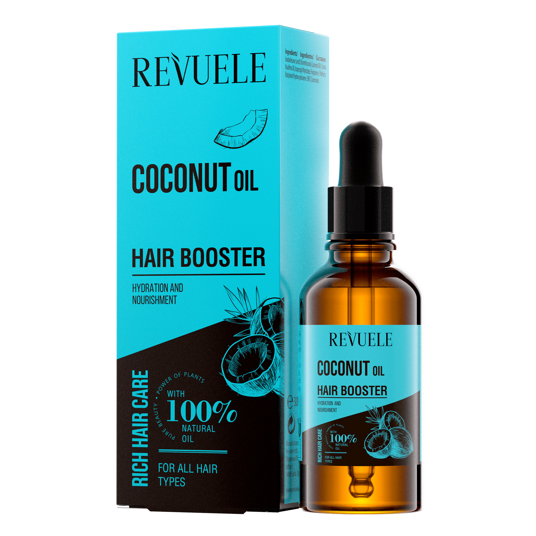 meester eer patrouille Revuele Coconut oil hair booster 30 ml – Revoxskincare.nl