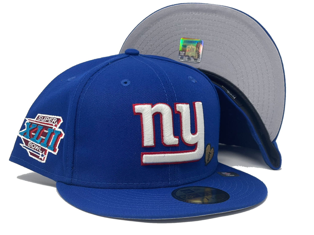 60188517] New York Giants Just Don Blue NFL 59FIFTY Men's Fitted Ha –  Lace Up NYC