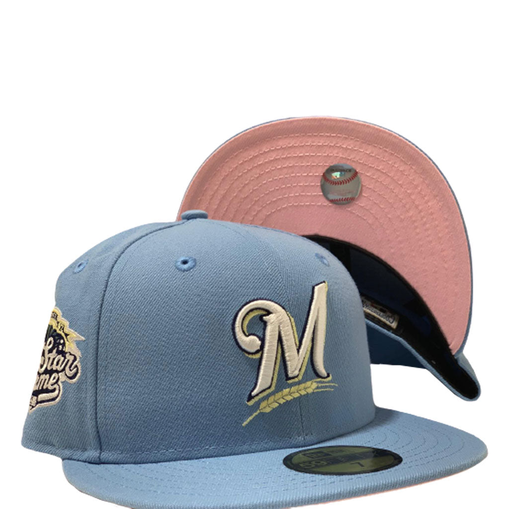 cotton candy mlb hats