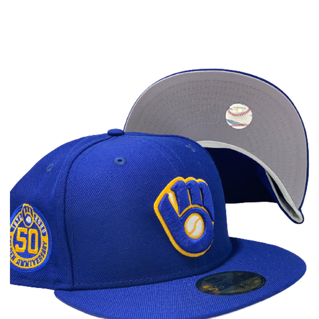 milwaukee brewers grey brim