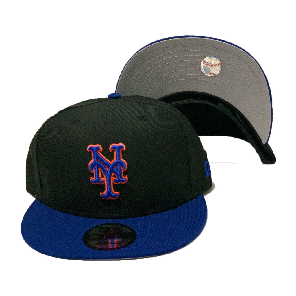 black mets hat snapback