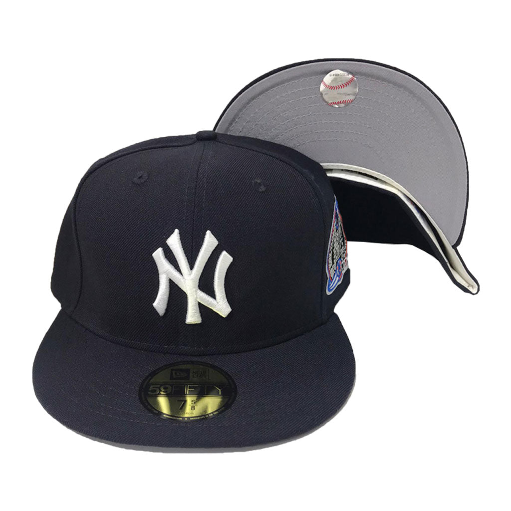 new york yankees navy grey bottom new era 59fifty fitted