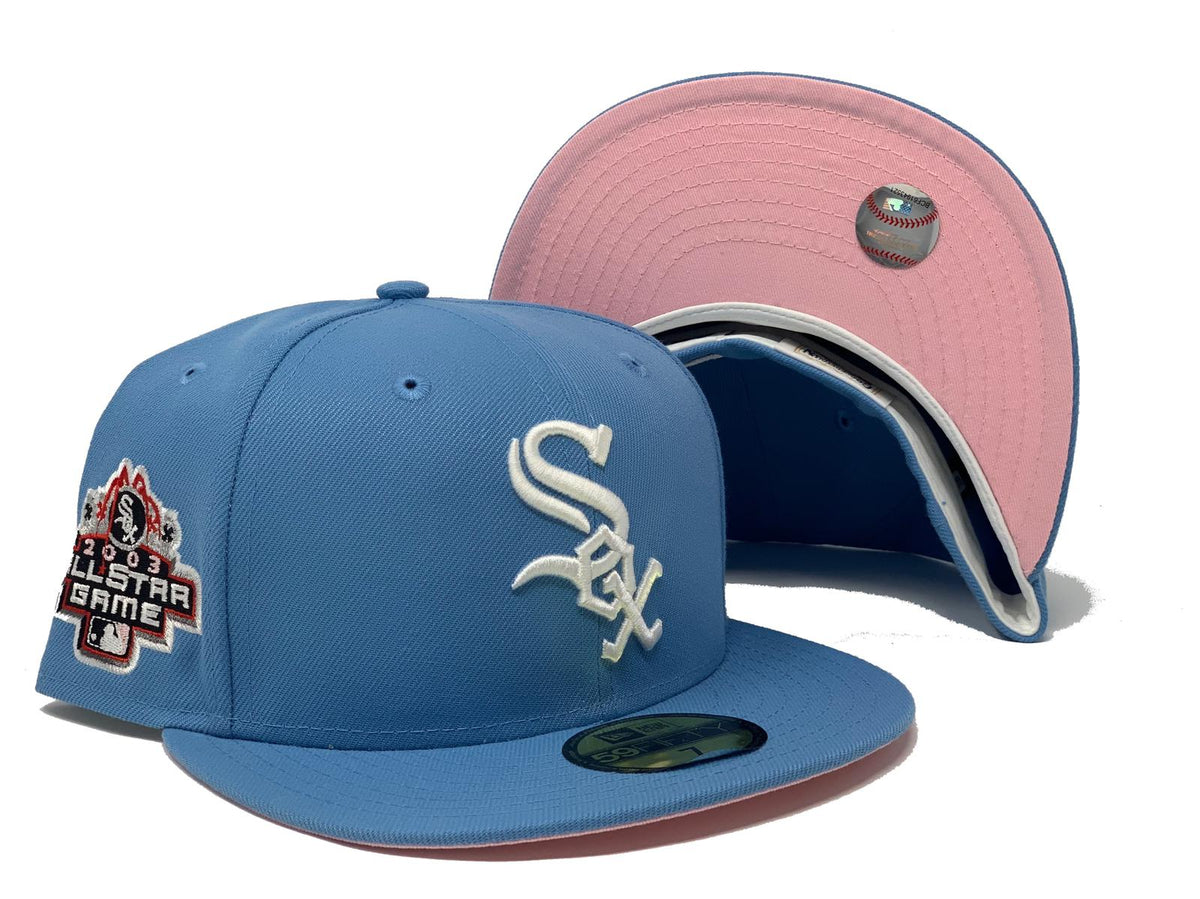 light blue white sox hat